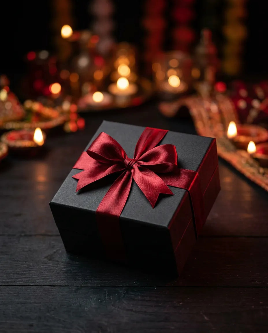 CHRONIX gift box with red ribbon