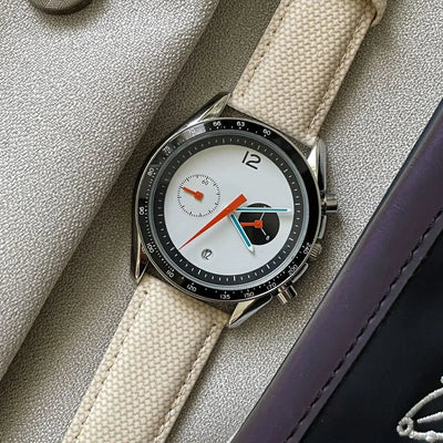 Heritage Solo 38 — Ivory / Cream Leather