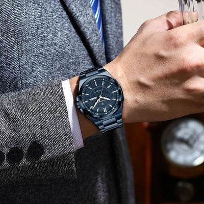 Aurelius Nautique 40 — Midnight Blue Monochrome