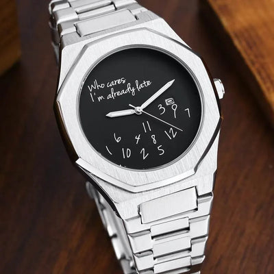 Aurelius Octa 40 — Porcelain White / Steel