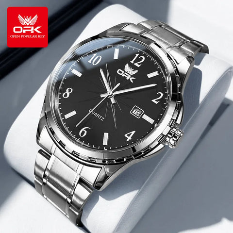CHRONIX Aurelius Opus 40 — Noir Numerals / Steel