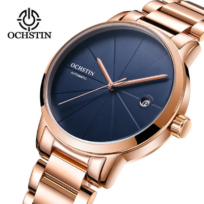 Aurelius Rosé 36 — Rose Gold / Marine