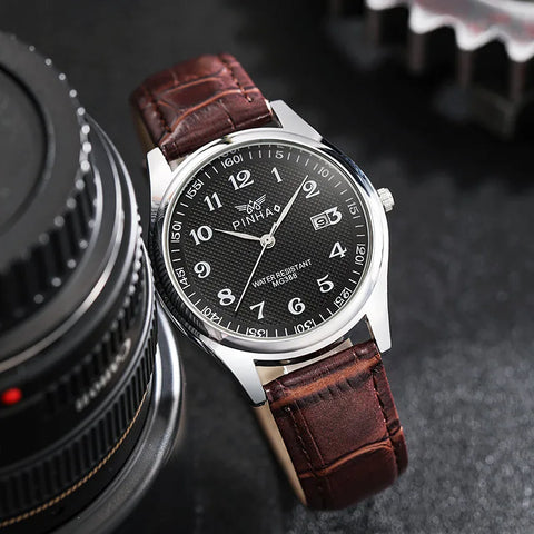 CHRONIX Aurelius Scholar 40 — Ivory / Tan Leather