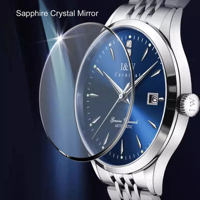 Aurelius Sovereign Auto — Royal Blue / Steel