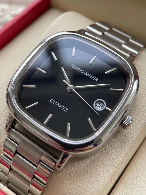 CHRONIX Aurelius Tetra 38 — Jet Square / Steel