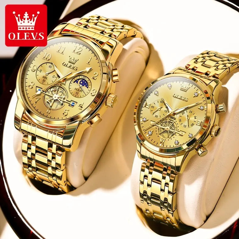 CHRONIX Duet Royale Set — His & Hers / Gold