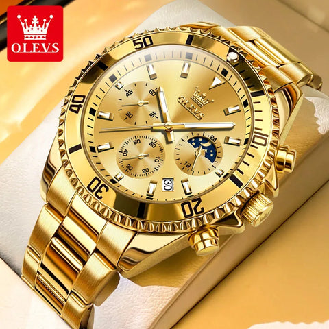 CHRONIX Imperium Aurum Chrono — Full Gold / Moonphase