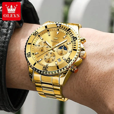 Imperium Aurum Chrono — Full Gold / Moonphase