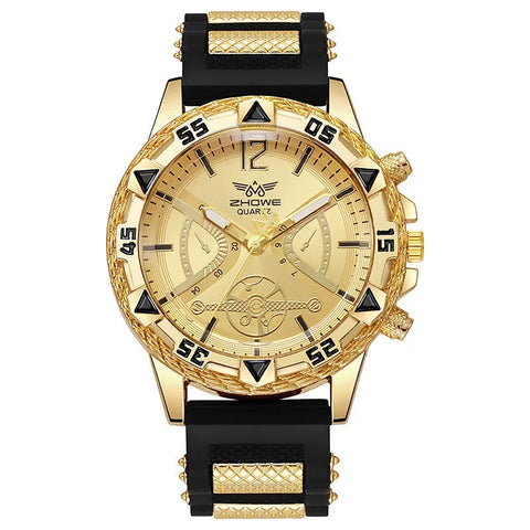 CHRONIX Imperium Blaze 44 — Gold Dial / Black Rubber
