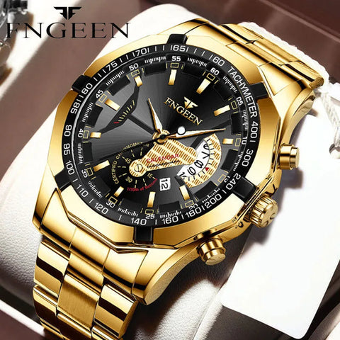 CHRONIX Imperium Vortex 44 — Gold / Black Concept Dial