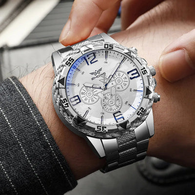 Imperium Corona 42 — Gold / Azure Dial