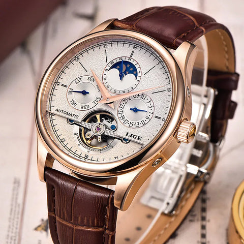 CHRONIX Imperium Lunar Auto — Rose Gold / Ivory Moonphase