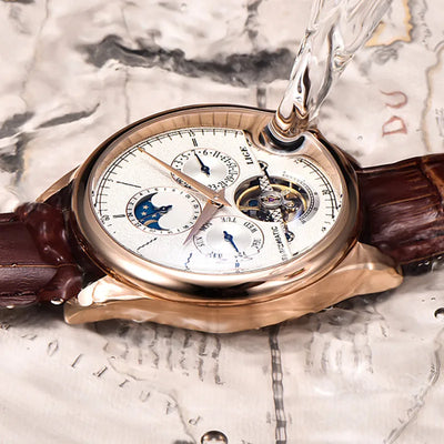 Imperium Lunar Auto — Rose Gold / Ivory Moonphase