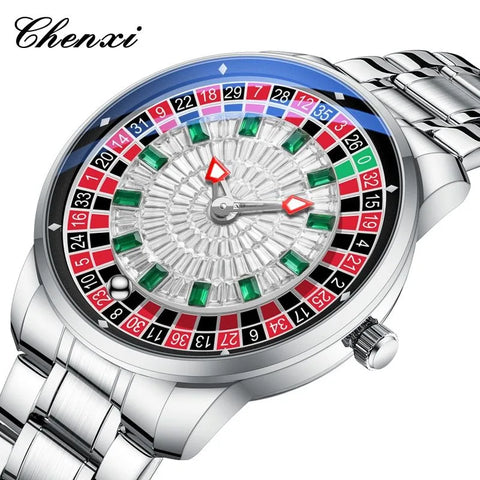 CHRONIX Imperium Roulette — Casino Dial / Silver Steel