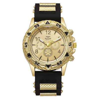 Imperium Strata Sport — Gold Skeleton-Cut / Black Rubber