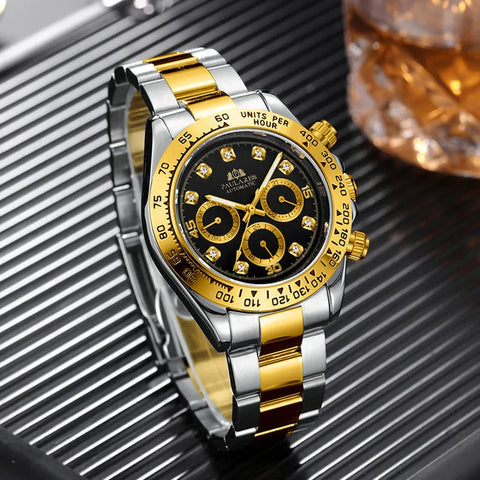 CHRONIX Meridian Racer 40 — Two-Tone Gold / Onyx