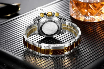 Meridian Racer 40 — Two-Tone Gold / Onyx