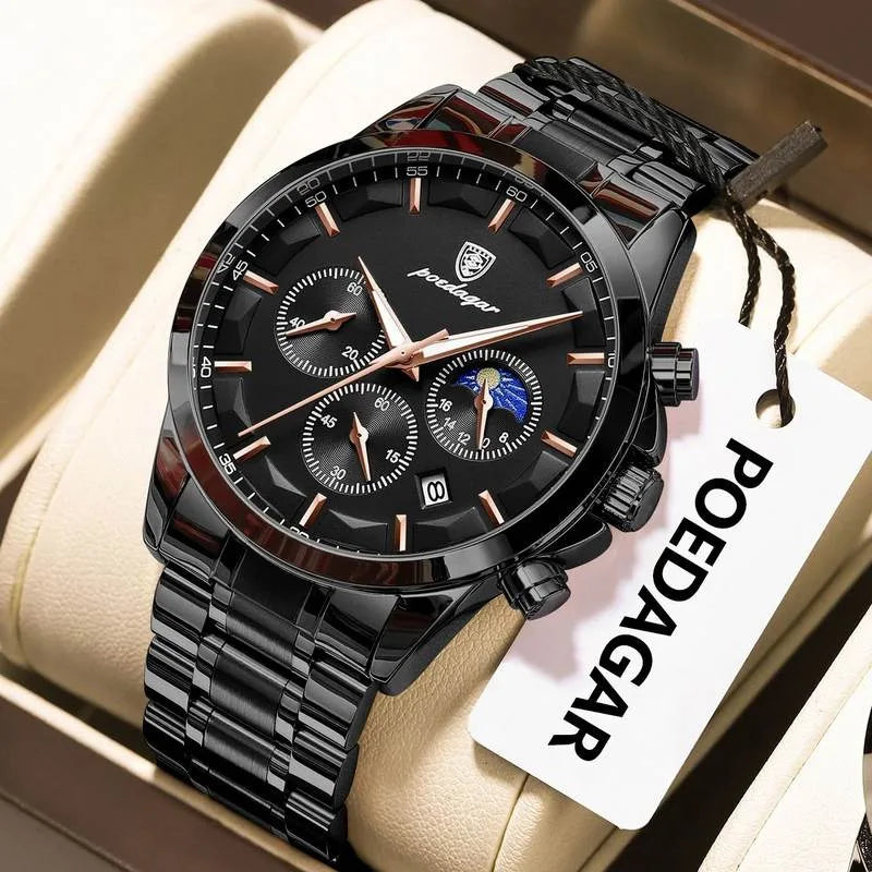 CHRONIX Meridian Eclipse Chrono — Gunmetal / Moonphase