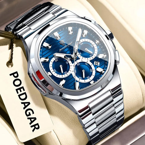 CHRONIX Meridian Regatta 40 — Silver / Deep Blue