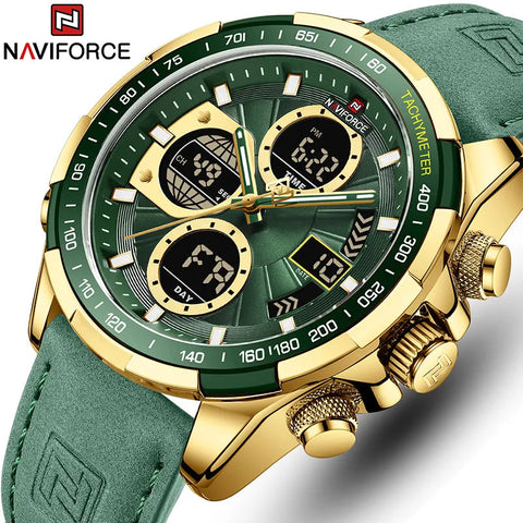 CHRONIX Tactix Expedition — Gold & Forest Green