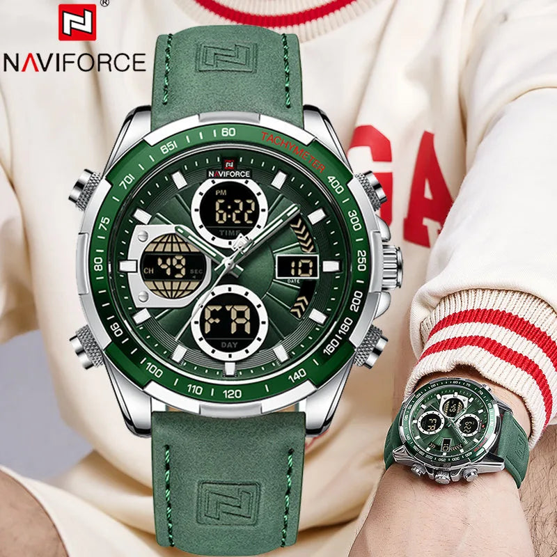 CHRONIX Tactix Jungle Ops — Forest Green / Leather