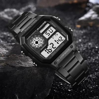 Tactix Retro 38 — Gold Steel Digital