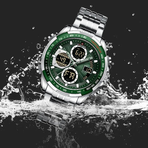 CHRONIX Vanguard Dual 44 — Steel / Green