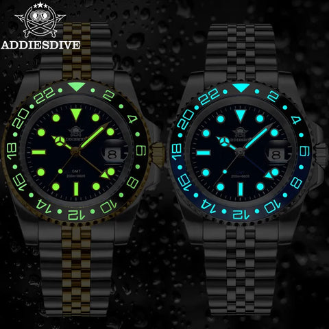 CHRONIX Vanguard Voyager GMT — Dual-Colour Bezel / Jubilee