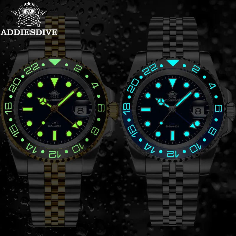 CHRONIX Vanguard Voyager GMT — Dual-Colour Bezel / Jubilee