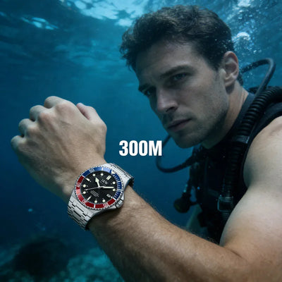 Vanguard Sub 300 — Pepsi Bezel / Black