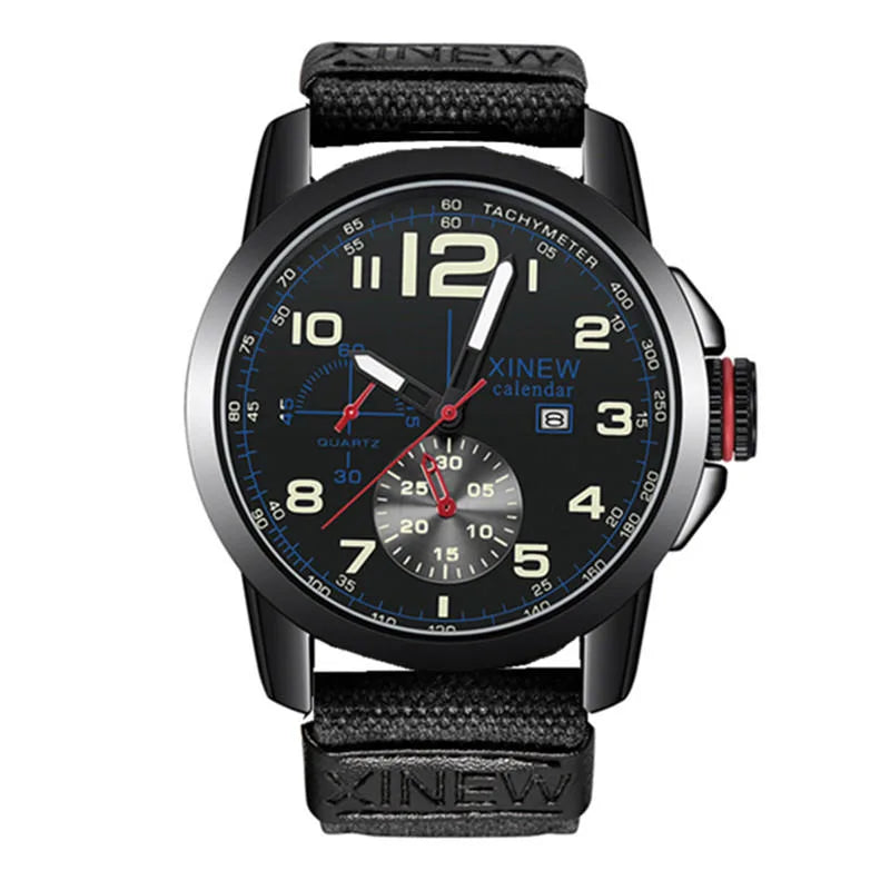 CHRONIX Vanguard Scout — Black / Canvas Strap
