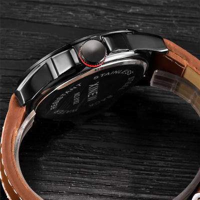 Vanguard Scout — Black / Canvas Strap