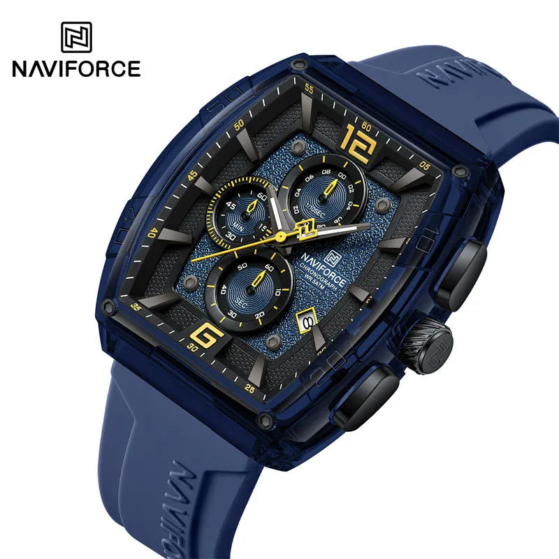 CHRONIX Vanguard Tonneau Chrono — Navy / Silicone