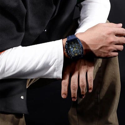 Vanguard Tonneau Chrono — Navy / Silicone