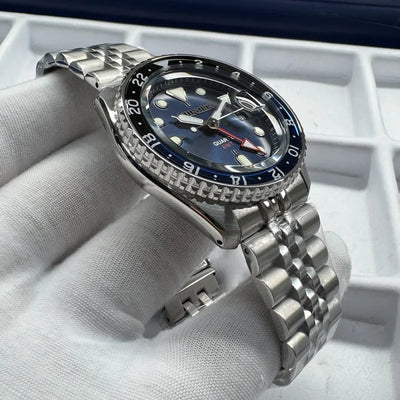 Vanguard Passage GMT — Batman Bezel / Steel