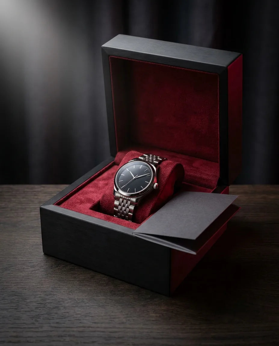 CHRONIX presentation box with watch